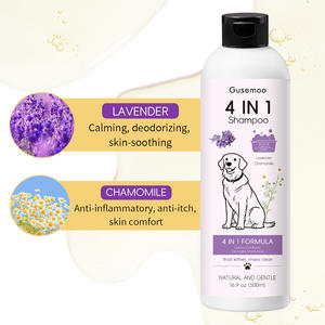 Champú y Acondicionador 4 en 1 para Perros, Sin Sulfatos, Apto para Mascotas, Calmante y con Avena, Bálsamo para Patas y Nariz, Hidrata, Repara y Cuida - Product Image 4