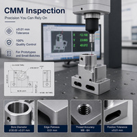 Fresado y Torneado CNC de 5 Ejes, Componentes Metálicos Pequeños de Alta Precisión, Piezas Mecanizadas Personalizadas, Directo de Fábrica, OEM, ODM, MOQ Bajo, Cotización Rápida