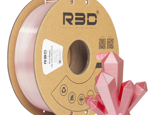 Filament d'imprimante 3D <span class=keywords><strong>R3D</strong></span> Silk <span class=keywords><strong>PLA</strong></span> bicolore 1,75 mm 1 kg, changement de couleur dégradé pour projets artistiques Bambu Lab, qualité supérieure - Product Image 1