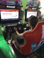 Simulador de Carreras Outrun 32, Máquina de Juegos de Arcade, Simulador de Conducción con Monedas, Juegos de Carreras