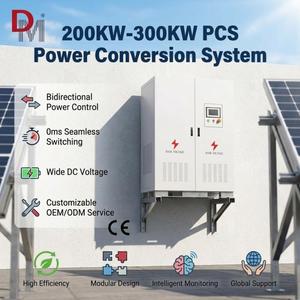 เครื่องแปลงพลังงานไฮบริด Deming DMPCS-200KW 200KW สำหรับระบบกักเก็บพลังงาน พร้อมการป้องกันระดับ IP65 สำหรับสถานีชาร์จรถยนต์ไฟฟ้าและระบบไมโครกริด - Product Image 1