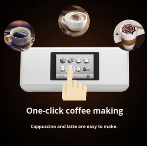 เครื่องชงกาแฟอัตโนมัติแบบออลอินวันสไตล์อิตาลี สำหรับใช้ในเชิงพาณิชย์และครัวเรือน เครื่องทำคาปูชิโน่ เอสเพรสโซ่ เครื่องชงกาแฟเชิงพาณิชย์ - Product Image 2