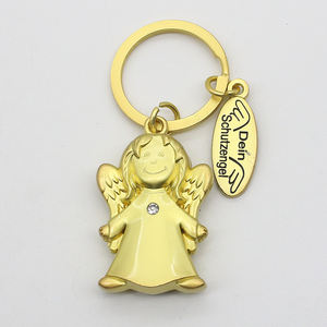 Yaratıcı 2D anahtarlıklar Metal çinko alaşım yumuşak Ename anahtarlık özel ekskavatör anahtarlık - Product Image 4