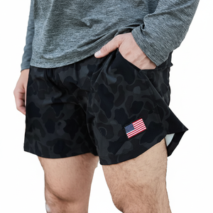 Pantalones Cortos de Combate Británicos Negros, Pantalones Cortos de Camuflaje para Hombre, Pantalones Cargo, Pantalones y Shorts de Camuflaje Personalizados OEM - Product Image 1