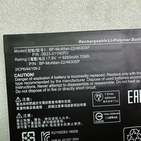 Batterie d'ordinateur portable 0B23-011N0RV pour Getac UX10-G1, Wacom MSP16 MobileStation 16 DTH-W1620 Pro 2ICP6/44/109-2 BP-McAllan-22/4630SP
