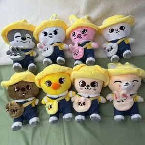 Boneka Gantungan Boneka Plush Anak Liar Lucu Kartun TK Musim Semi SKZOO FELIX Baru, Boneka Duduk, Hadiah Liburan - Product Image 1