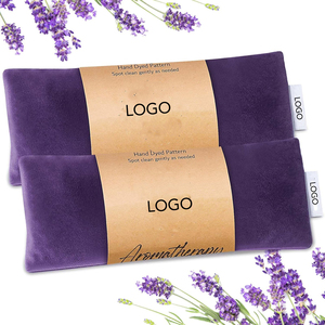 Máscara de Ojos con Peso para Dormir, Yoga, Spa, Meditación, Almohada de Ojos con Lavanda, Calentada para Aliviar Dolores de Cabeza, Sinusitis y Ojos Secos, Máscara de Calor Húmedo - Product Image 1
