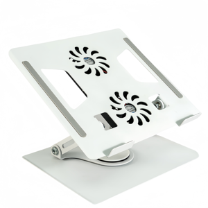 ขาตั้งโน้ตบุ๊ก Charmount Ergonomic แบบพับได้ ปรับหมุนได้ 360 องศา ผลิตจากเหล็กและอะลูมิเนียม พร้อมพัดลมระบายความร้อน รุ่น CT-CDS-35AV ขาตั้งโน้ตบุ๊ก CT-CDS - Product Image 5