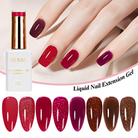 DZ NAIL NOUVEAU Gel d'Extension d'Ongles Liquide Sans HEMA ni TPO OEM ODM Marque Privée