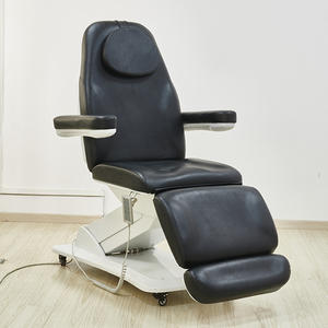 "Lit de beauté électrique à trois moteurs de qualité supérieure avec base durable et coton luxueux, idéal pour les salons" - Product Image 3