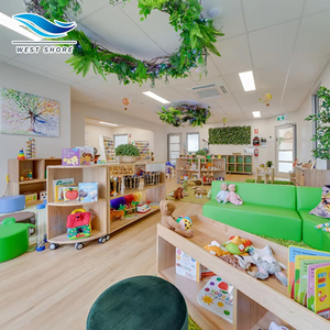 Mobiliario de madera para guardería Montessori, paquete suave anticolisión para jardín de infancia, centro de cuidado infantil - Product Image 1