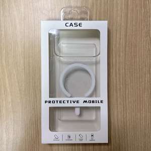 Custodia per telefono a conchiglia in cristallo tinta unita con scomparti per carte - Bestseller a prezzo di fabbrica - Product Image 4