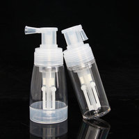 Botella pulverizadora de plástico transparente para polvo de mascotas, rociador de pimienta, directa de fábrica, 15ml, 35ml, 60ml, 110ml