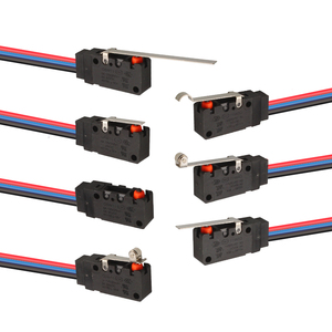 Водонепроницаемый микропереключатель IP67 с длинным прямым рычагом-шарниром, 10А 250В, нормально открытый, 3 контакта, для Arduino и электроники - Product Image 1