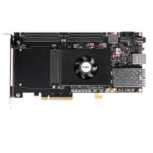 ALINX AXKU041 Xilinx Kintex UltraScale + KU040 XCKU040 FPGA لوحة تطوير PCIE-SFP FMC HPC LPC