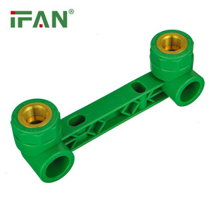 Ống Và Phụ Kiện PPR Ống PPR Đôi Nữ <span class=keywords><strong>Threaded</strong></span> <span class=keywords><strong>Elbow</strong></span> IFAN Plus Vật Liệu Hệ Thống Ống Nước PPR Phụ Kiện - Product Image 3