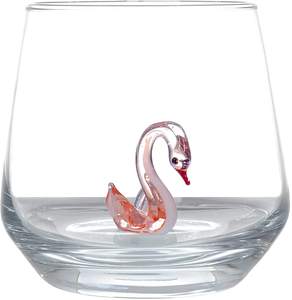 Cốc Thủy Tinh Trang Trí 3D Quyến Rũ Với Bức Tượng Nhỏ Bên Trong Bộ Ba Nghệ Thuật <span class=keywords><strong>Murano</strong></span> Động Vật Dễ Thương Cho Giáng Sinh Sinh Nhật Bạn Bè - Product Image 4