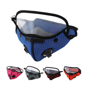 <span class=keywords><strong>Masque</strong></span> de protection respirant réutilisable avec filtre à air anti-poussière pour le cyclisme en VTT - Product Image 1
