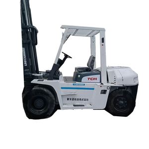 Montacargas Usado Japonés TCM de 7t y 3m, Diésel, Alta Eficiencia, Transpaleta Motorizada, 2 Años de Garantía, Uso en Exteriores, Maquinaria de Construcción - Product Image 1