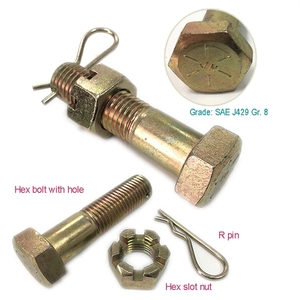 DIN 935 ASME B18.2.2 ASME M3-M100 B18.2.4.3M เหล็กคาร์บอน Cl.4/<span class=keywords><strong>8</strong></span>/10 HEX หนาและน็อตปราสาทสีดำปรับขนาดได้ - Product Image 3