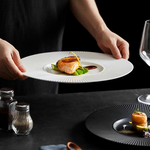 <span class=keywords><strong>Vajilla</strong></span> de Porcelana China Ecológica al por Mayor, Platos de Cerámica Blancos, Estilo <span class=keywords><strong>Vintage</strong></span>, Aptos para Alimentos - Product Image 4