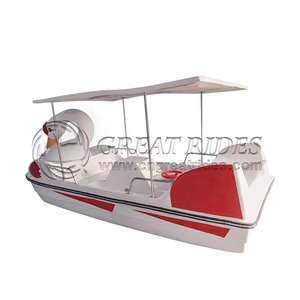 Vendita diretta in fabbrica 4 posti in vetroresina pedalò per il tempo libero altre attrezzature da gioco d'acqua in vendita - Product Image 1