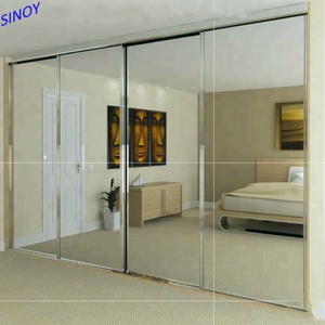 Silver <b>Mirror</b> Glass, Vinyl Backed Safety <b>Mirror</b> <b>for</b> Wardrobe Sliding <b>Mirror</b> Doors - Product Image 2