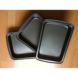 Molde para hornear de acero al carbono con revestimiento antiadherente, cuadrado, con borde profundo, apto para horno, para hornear pasteles. - Product Image 2