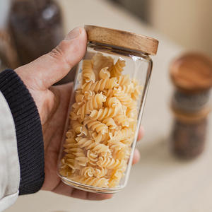ขวดแก้วเก็บของขนาดเล็ก เส้นผ่านศูนย์กลาง 6 ซม. สำหรับใส่ชา เมล็ดกาแฟ ขวดปิดผนึกสำหรับเก็บเครื่องปรุงและธัญพืชในครัว - Product Image 3