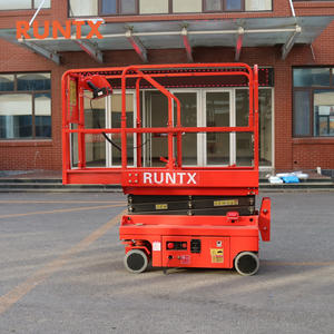 RUNTX 6m 8m 10m 12m 14m 550g 450kg 320kg 227kg 휠형 유압 가위 리프트 테이블 - Product Image 6