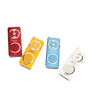 Five Color options Pocket Radios FM band FM 88-108 Auto Scan Portable radio