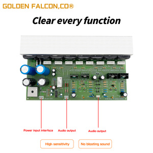 Bộ khuếch đại công suất cao gây sốt tự làm loa khuếch đại âm thanh hoàn thành bảng mạch khuếch đại âm thanh 5.1 kênh âm thanh loa siêu trầm - Product Image 2