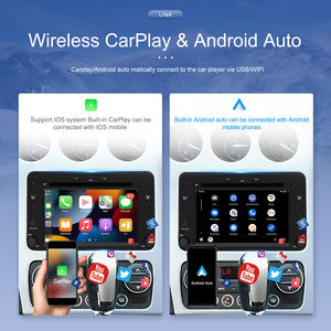 Autoradio Android Podofo 6,2 pouces 2+64G 8 cœurs GPS WIFI 4G BT FM AM RDS DSP USB IPS Carplay Android Auto pour ancienne <span class=keywords><strong>ALFA</strong></span> <span class=keywords><strong>ROMEO</strong></span> - Product Image 2