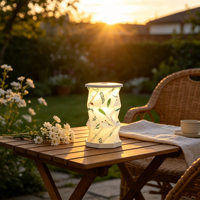 Ensemble cadeau d'affaires personnalisé, commande tactile intelligente avec gradation progressive, lampe en papier pliable et rotative, éclairage décoratif pour la maison