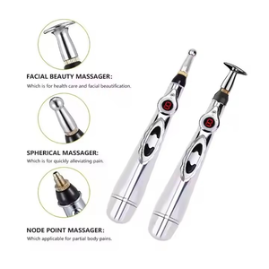 Cuerpo electrónico Alivio del dolor de espalda Relajación muscular Tens Pulse <span class=keywords><strong>Pen</strong></span> Masajeador Dispositivo de fisioterapia Pluma de masaje eléctrica - Product Image 4