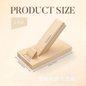 Wooden <b>Car</b> <b>Model</b> Display Rack For Children <b>Toy</b> Stand Desktop Storage Natural Wood Color - Product Image 4