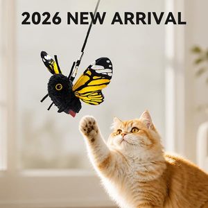 ZMaker 2026 Nouveau jouet papillon intelligent à détection de mouvement, jouet interactif pour chat, papillon électrique pour chat, adapté aux jeux en intérieur - Product Image 2