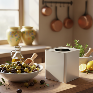 Boîte de conserve carrée 12 lt Olive Pickle Can 215x215x270mm 12 lt - Product Image 3