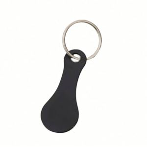 Manufacturer Custom Make Your Own Shopping Cart Token Key Chain Trolley Token Coin Keychain Shopping Coin Keychain - Product Image 6