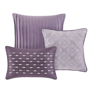 Ensemble de couettes DB 7 pièces Floral solide imprimé technique tissée pour Queen King Super King Sizes pour chambre à coucher maison hôtel mariage - Product Image 4