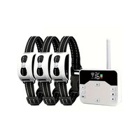 Valla Electrónica Inalámbrica para Perros, Material ABS Blanco, Impermeable, 20h de Duración de Batería, Multifunción, Entrenamiento con Vibración, para Exteriores