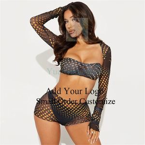 Wholesale <strong>See</strong>-Through Mesh Underwear Set Sexy Breathable <strong>Thin</strong> Lingerie - Product Image 2