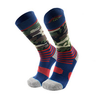 Chaussettes de basket-ball épaisses de coussin éponge de logo personnalisé de sport de plein air d'élite d'approvisionnement d'usine