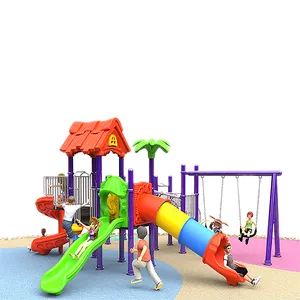 ชุดชิงช้าและสไลด์สำหรับเด็ก,เครื่องเล่นเกมสำหรับเด็กเล่นกลางแจ้ง - Product Image 1