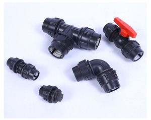 Pn16 Áp Lực Cao Nhanh Chóng Kết Nối <span class=keywords><strong>PPT</strong></span> Doanh PP HDPE Ống Phù Hợp Van Cho DN20-110 Nước Trung Quốc Nhà Sản Xuất Cho Màu Đen - Product Image 3