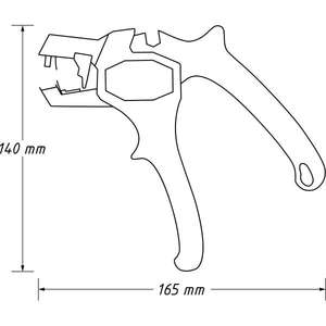 HAZET - 1862N Automatic <b>wire</b> <b>stripper</b> - EAN 4000896242627 PLIERS AND CUTTERS CIRCLIP PLIERS - Product Image 2