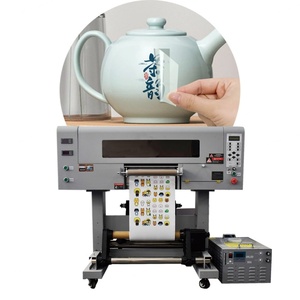 Imprimante UV DTF A3 30 cm avec têtes XP600 I3200 tout-en-un, imprimante UV DTF rouleau à rouleau avec machine de laminage - Product Image 1