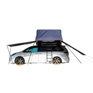 Factory Suppliers Overland Off Road 4WD Car Rooftop Tent Camping With Tarp