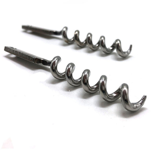 Accessoires d'ouvre-bouteille de vin personnalisables en usine, tire-bouchon à vis en acier inoxydable pour amateurs de bois, kits d'ouvre-bouteille de vin DIY - Product Image 5