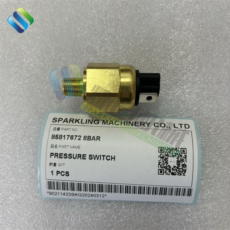SKGM 85817672 LB75.B B110B Excavator Spare Parts Pressure Switch